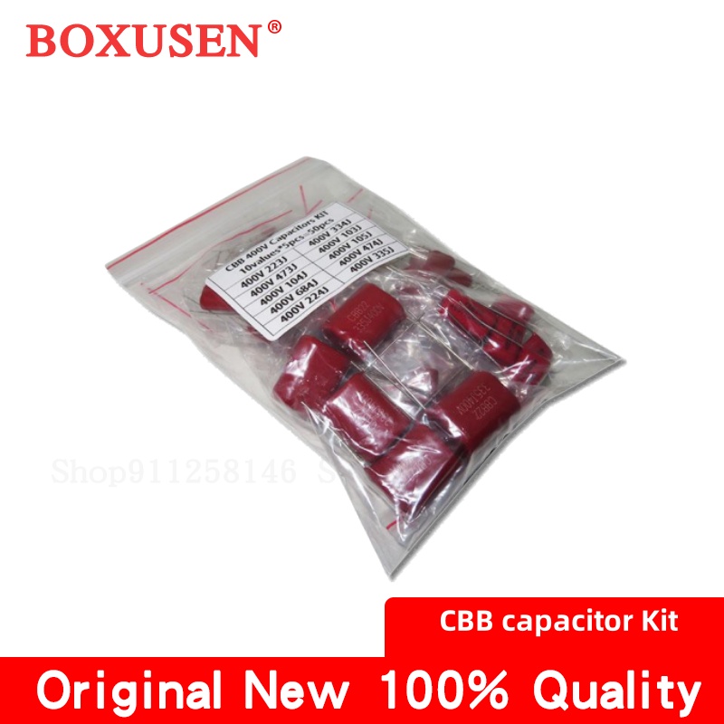 Capacitor Kit Assortment - 10 wartości * 5 SZTUK =