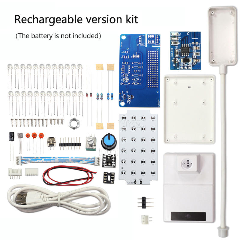 Diy Electronics Table - NE555 przyciemnianie LED stół zestaw lampowy