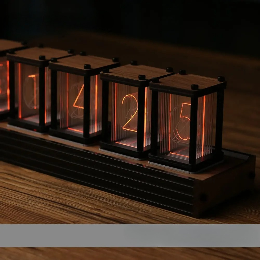 Diy Electronics Table - Zegar RGB Nixie Tube DIY Zegar