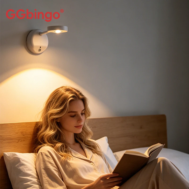 Ldr Light Sensor - Lampa ścienna GGbingo z czujnikiem ruchu,