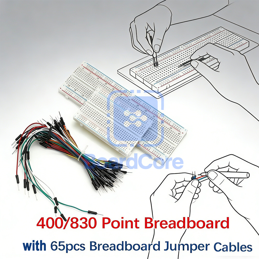 Diy Electronics Raspberry Pi - Zestaw płytki stykowej 400/830 punktów z