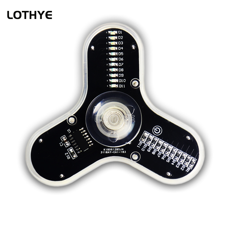 Diy Electronics Parts - LED Fidget Spinner produkcja głośnik atmosfera