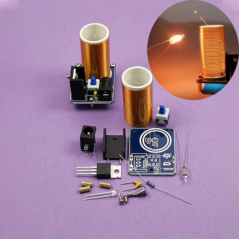 Hobby Diy Electronics Kit - Mini Zestaw Cewki Tesli BD243 Projekt