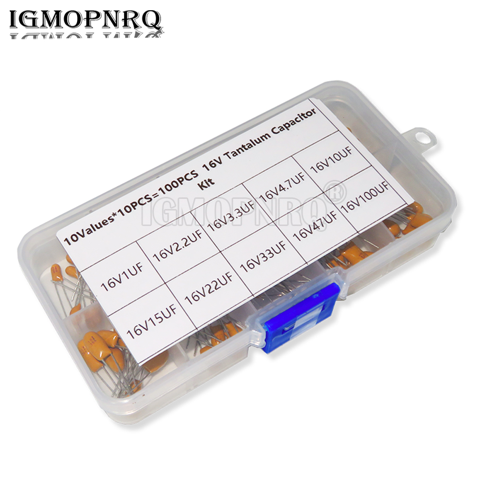 Capacitor Kit Assortment - 100 sztuk 10 wartość * 10