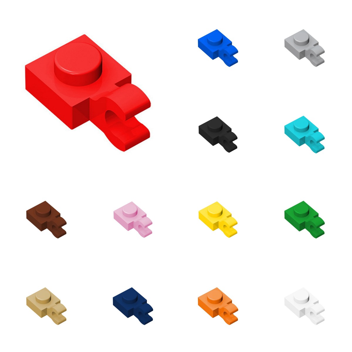 Diy Lego Electronics - 50 szt. 61252 6019 Modyfikowane Klocki