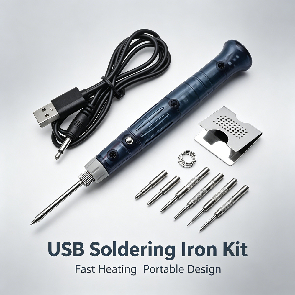 Hobby Diy Electronics Kit - Mini Zestaw Lutownicy USB Przenośna 5V