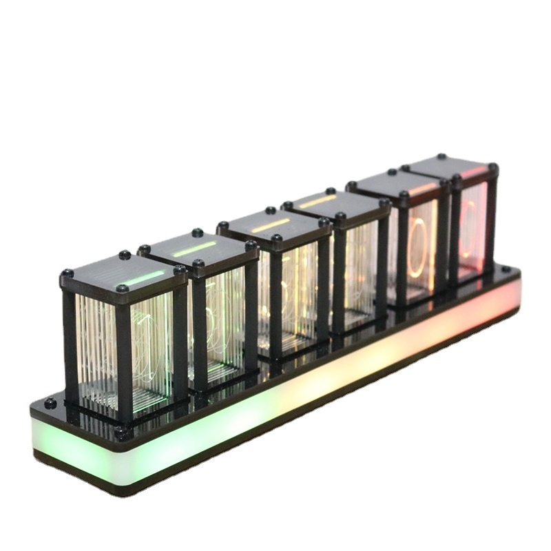Diy Electronics Table - Zegar cyfrowy cichy pulpit RGB Diy