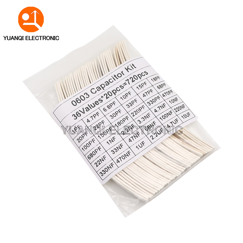 Capacitor Kit Assortment - 320 SZTUK 720 SZTUK 0603 0805
