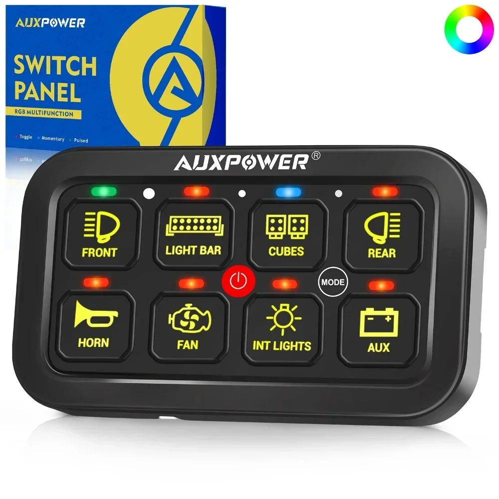 Diy Marine Electronics - Panel włącznika i wyłącznika świateł RGB