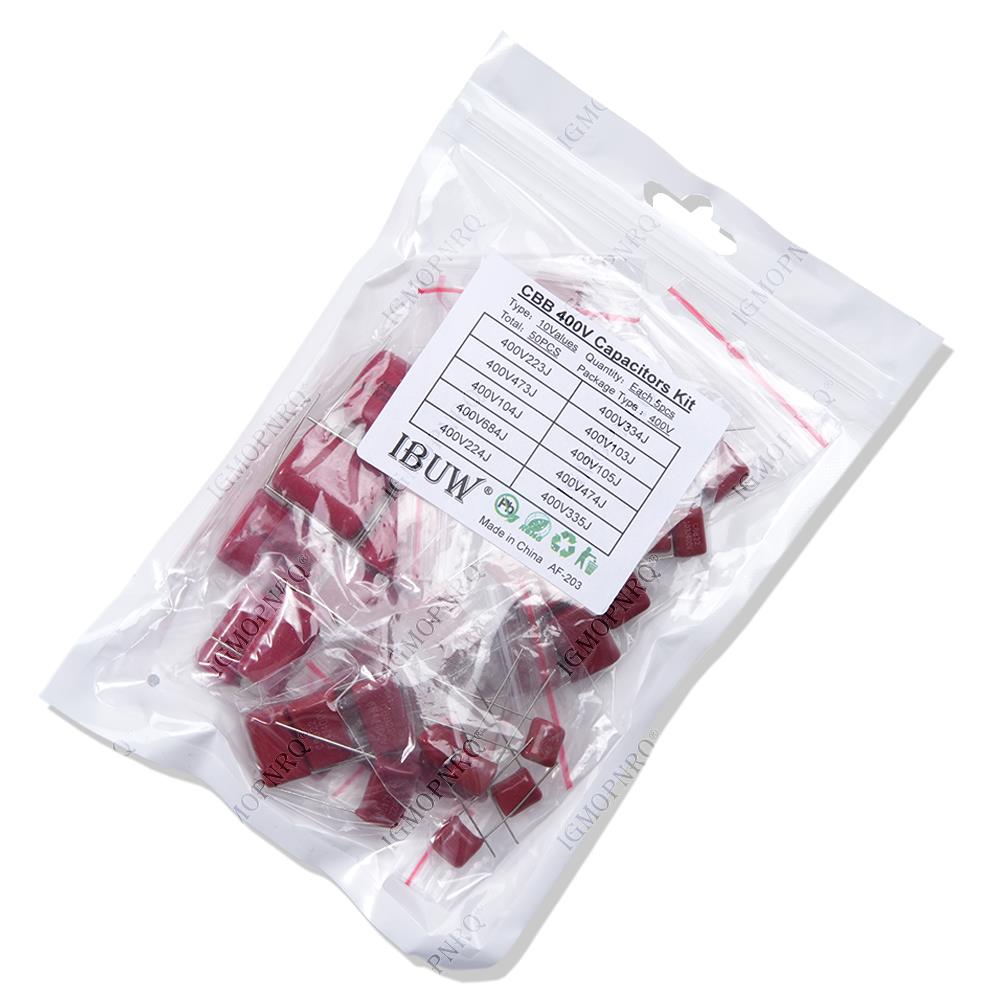ZESTAW 50 SZT. = 10 wartości * – Capacitor Kit Assortment recenzja i cena