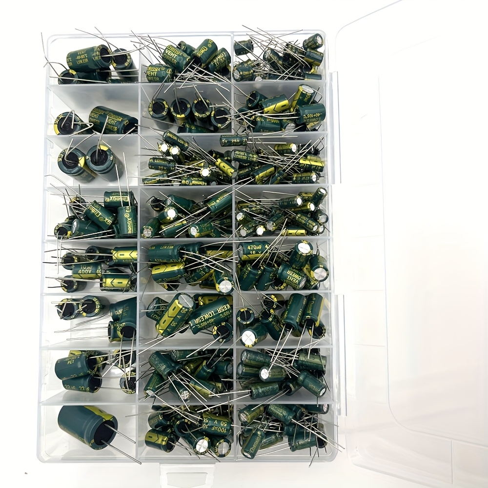 335 sztuk zestaw aluminiowych  – Capacitor Kit Assortment recenzja i cena