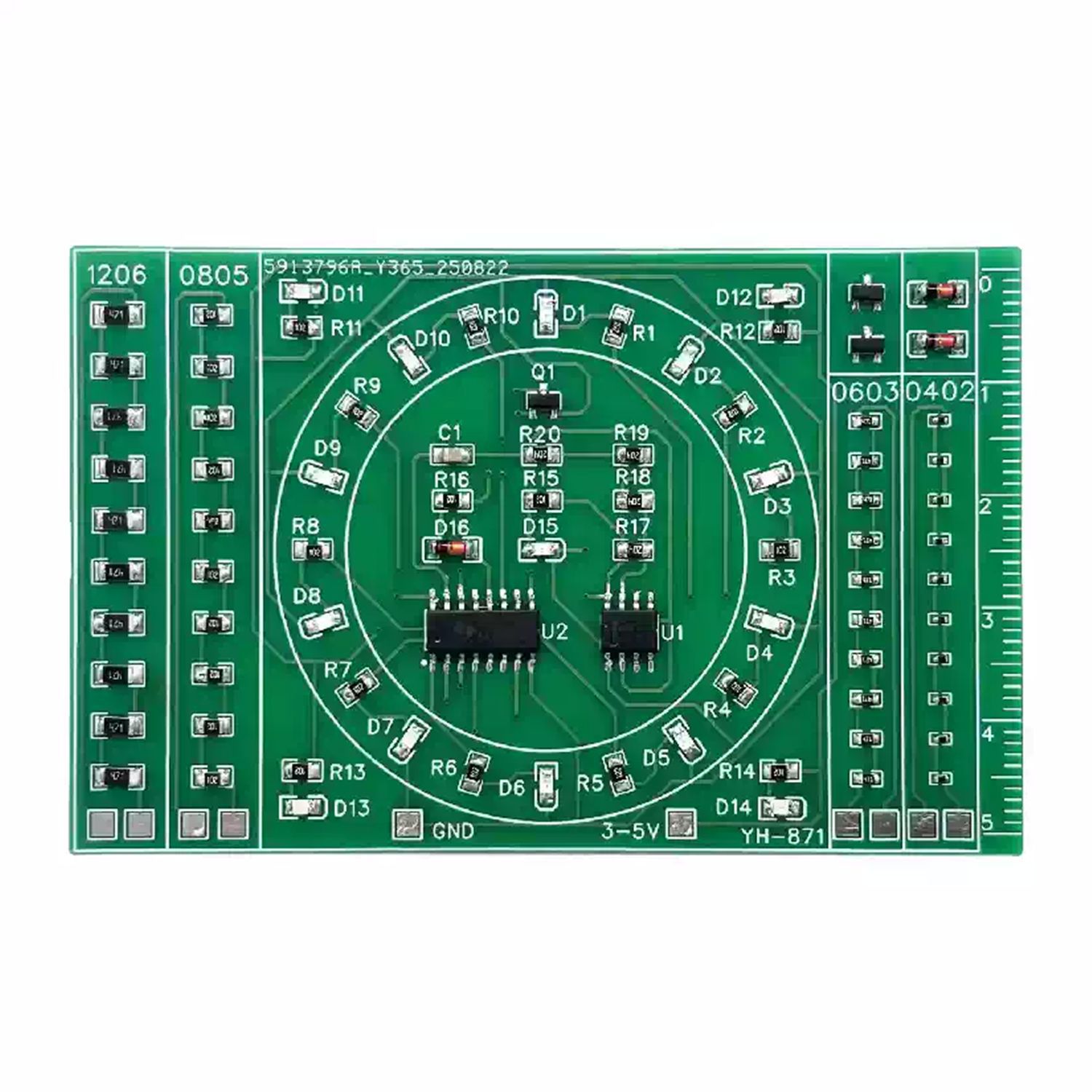 Zestaw do ćwiczeń lutowania SM – Hobby Diy Electronics Kit recenzja i cena