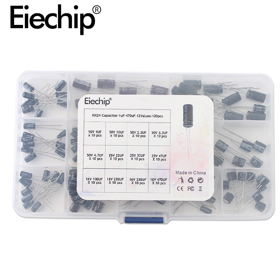 120 szt. 12 rodzajów kondensat – Capacitor Kit Assortment recenzja i cena
