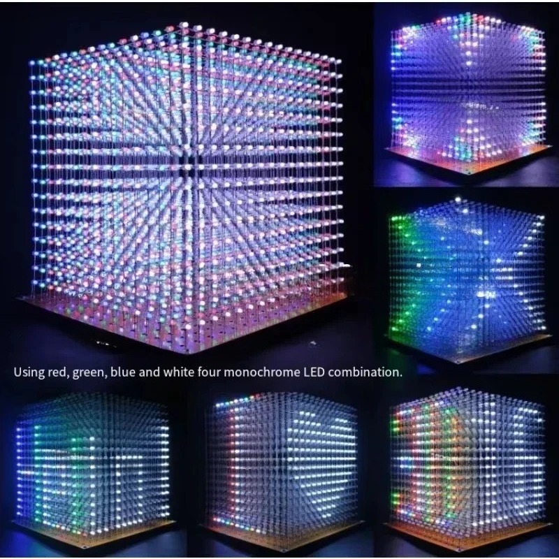 3 Zestaw D16mini Light Cube 16 – Diy Electronics Parts recenzja i cena