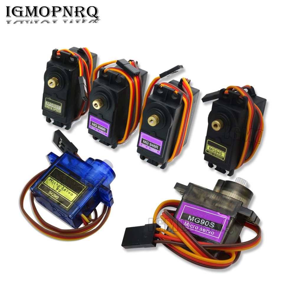 SG90 MG90S MG945 MG946 MG995 M – Diy Boat Electronics recenzja i cena