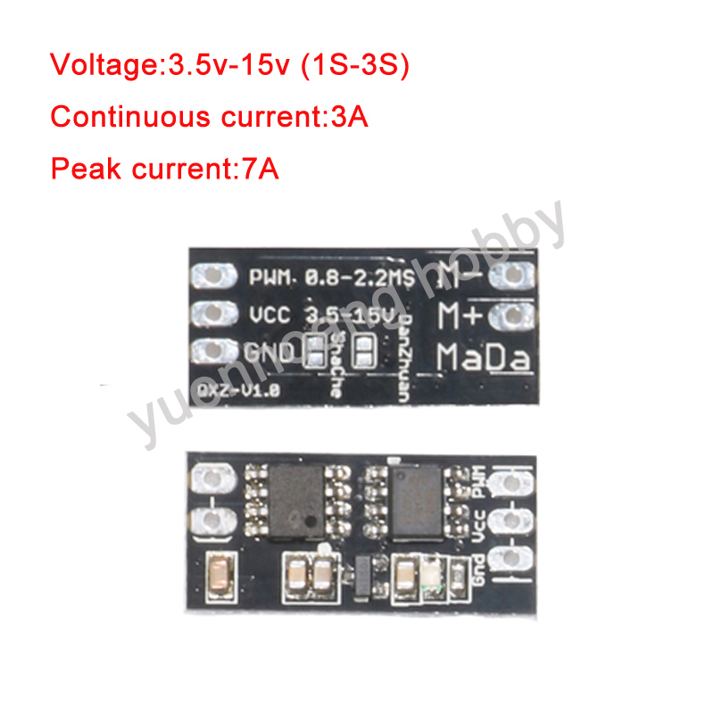 1PC 3.5-15V Szczotkowy ESC Dwu – Diy Boat Electronics recenzja i cena