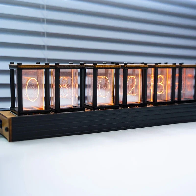 Nowy Luksusowy Zegar Nixie z L – Diy Electronics Table recenzja i cena