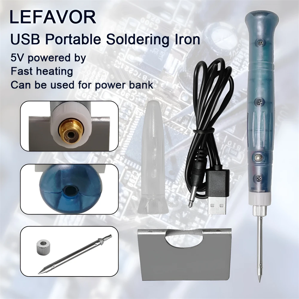 Mini Zestaw Lutownicy USB Prze – Hobby Diy Electronics Kit recenzja i cena