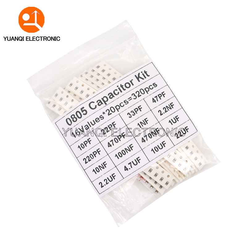 320 SZTUK 720 SZTUK 0603 0805  – Capacitor Kit Assortment recenzja i cena