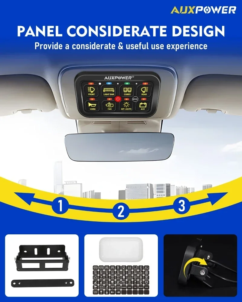 Panel włącznika i wyłącznika ś – Diy Marine Electronics recenzja i cena