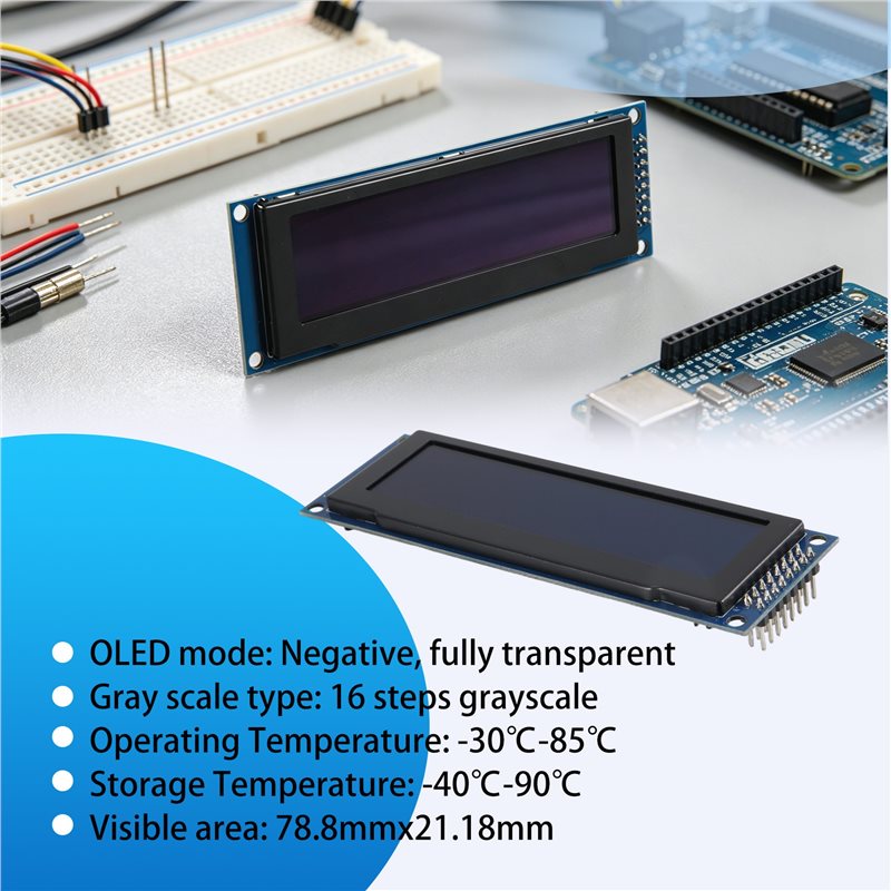 Wyświetlacz OLED 3,12 cala 256 – Oled Display Module recenzja i cena