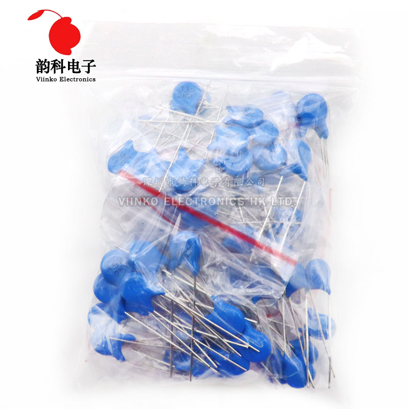 100pcs 2KV kondensator ceramic – Capacitor Kit Assortment recenzja i cena