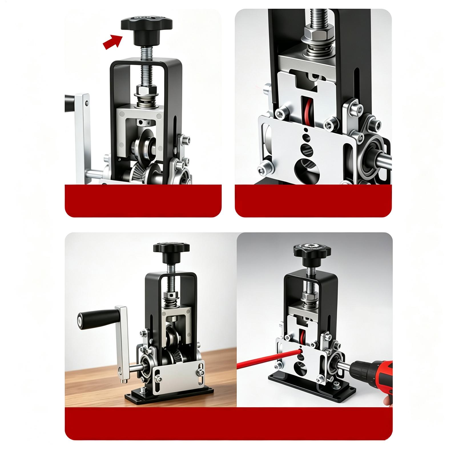 Precyzyjna, przenośna maszyna  – Wire Stripper Cutter recenzja i cena