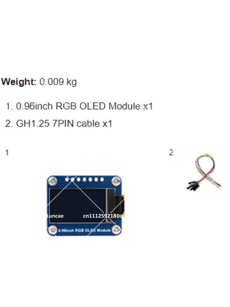 Moduł wyświetlacza OLED RGB o  – Oled Display Module recenzja i cena