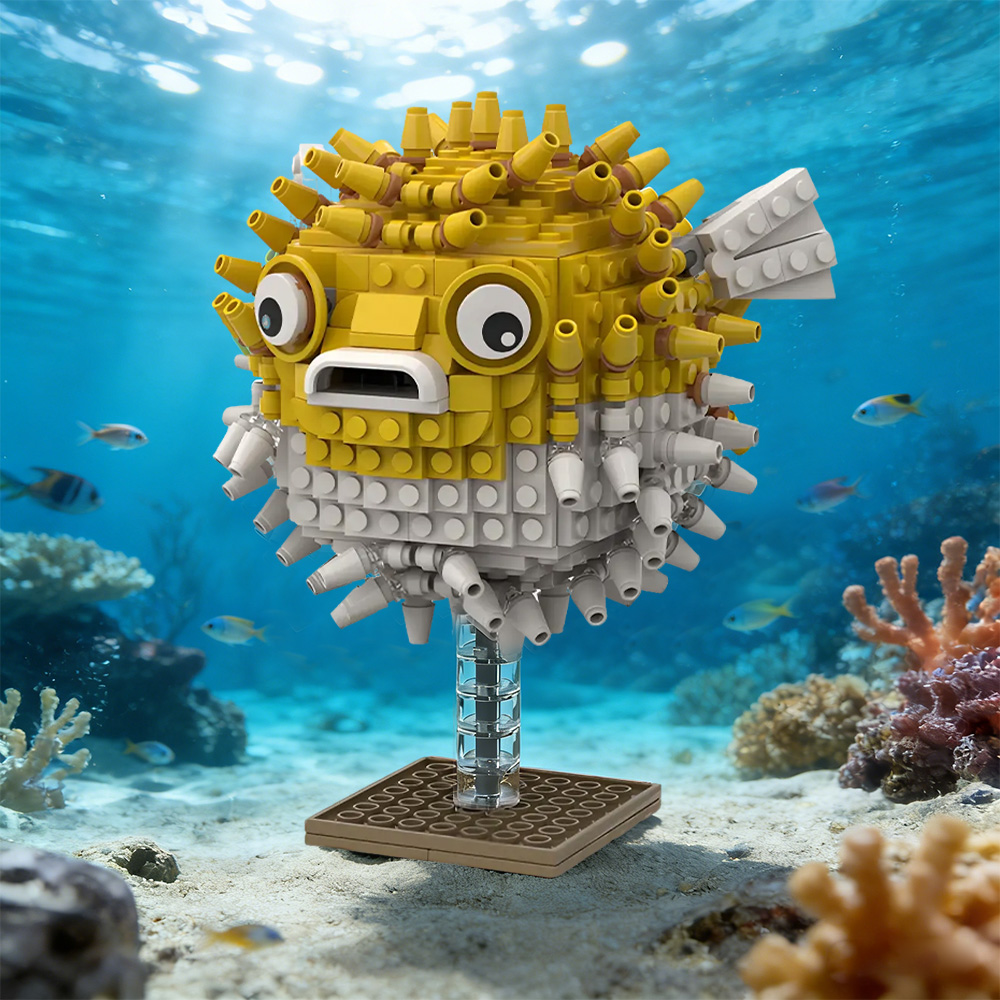 Klocki Gobricks MOC Organizmy  – Diy Marine Electronics recenzja i cena